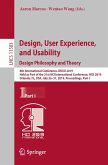 Design, User Experience, and Usability. Design Philosophy and Theory (eBook, PDF)