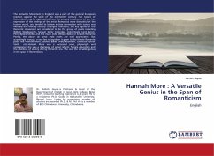 Hannah More : A Versatile Genius in the Span of Romanticism - Gupta, Ashish