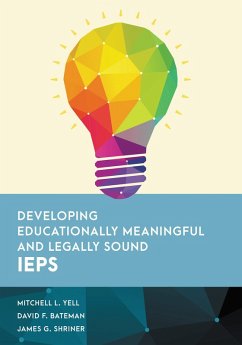 Cover Developing Educationally Meaningful and Legally Sound IEPs (eBook, ePUB)