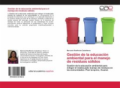 Gestión de la educación ambiental para el manejo de residuos sólidos - Rivaflecha Castellanos, Maricela