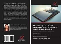 ANALIZA PROGRAMOWA PROGRAMÓW NAUCZANIA W ZAKRESIE ARCHITEKTURY - Modabber Dabagh, Mahshid