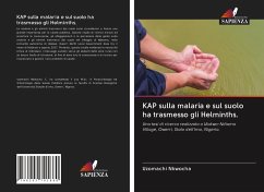 Cover KAP sulla malaria e sul suolo ha trasmesso gli Helminths.