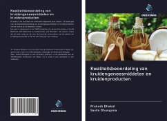 Kwaliteitsbeoordeling van kruidengeneesmiddelen en kruidenproducten - Dhakal, Prakash; Dhungana, Savita