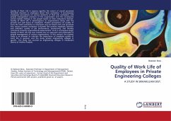 Quality of Work Life of Employees in Private Engineering Colleges - Bora, Balaram