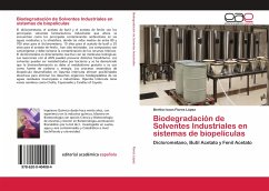 Biodegradación de Solventes Industriales en sistemas de biopelículas