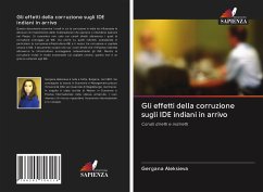 Gli effetti della corruzione sugli IDE indiani in arrivo - Aleksieva, Gergana
