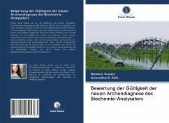 Cover Bewertung der Gültigkeit der neuen Archendiagnose des Biochemie-Analysators