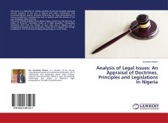 Analysis of Legal Issues: An Appraisal of Doctrines, Principles and Legislations In Nigeria - Wilson, Imonikhe