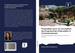 Cover Proposition pour la conception de programmes d'éducation à l'environnement