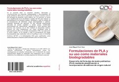 Formulaciones de PLA y su uso como materiales biodegradables