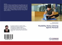 Flexibility Status Among Sports Persons - Kushwah, Shrikant; Purashwani, Pushpendra