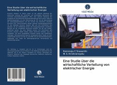 Eine Studie über die wirtschaftliche Verteilung von elektrischer Energie - C Sravanthi, Kommoju; Krishnarayalu, M. S.