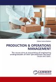 PRODUCTION & OPERATIONS MANAGEMENT
