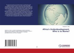 Africa's Underdevelopment. Who is to Blame? - Utsu, Pauleson A.