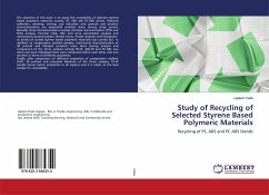 Study of Recycling of Selected Styrene Based Polymeric Materials - Haile, Lejalem