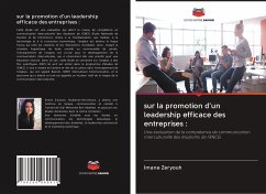 sur la promotion d'un leadership efficace des entreprises : - Zeryouh, Imane