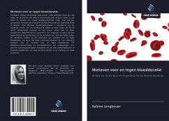 Motieven voor en tegen bloeddonatie - Langbauer, Sabine