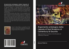 Argomento ontologico della risposta di Sant'Anselmo di Canterbury & Gaunilo - Yildirim, Kemal