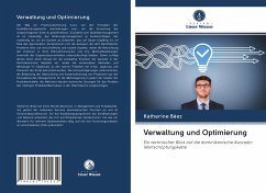 Verwaltung und Optimierung - Báez, Katherine Verwaltung und Optimierung - Báez, Katherine
