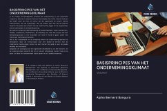 BASISPRINCIPES VAN HET ONDERNEMINGSKLIMAAT - Bangura, Alpha Bernard