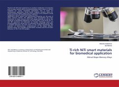 Ti-rich NiTi smart materials for biomedical application - Dalbehera, Niharika; Behera, Ajit