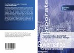 The Information Content of Corporate Governance Ratings