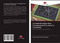 La méthode Algeo dans l'enseignement du calcul à l'université - Flores López, Oscar Mauricio