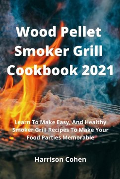 Cover Wood Pellet Smoker Grill Cookbook 2021