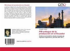 PIB enfoque de la producción en el Ecuador