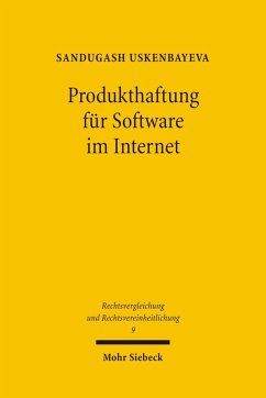 Produkthaftung für Software im Internet (eBook, PDF) - Uskenbayeva, Sandugash