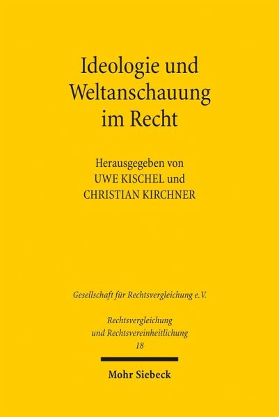 Ideologie und Weltanschauung im Recht (eBook, PDF)