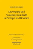 Anwendung und Auslegung von Recht in Portugal und Brasilien (eBook, PDF)