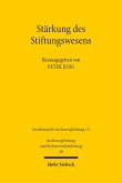 Stärkung des Stiftungswesens (eBook, PDF)