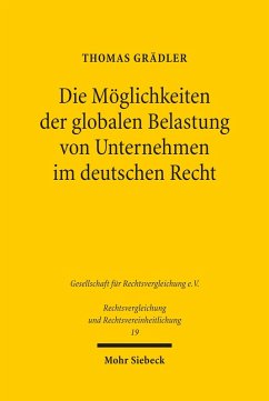 Cover Die Möglichkeiten der globalen Belastung von Unternehmen im deutschen Recht (eBook, PDF)
