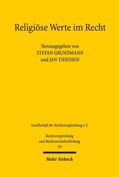 Religiöse Werte im Recht (eBook, PDF)