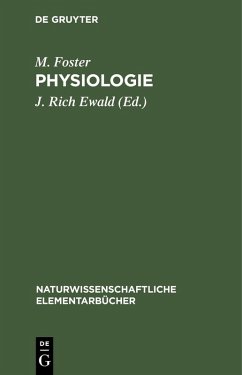 Physiologie (eBook, PDF) - Foster, M.