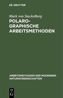 Cover Polarographische Arbeitsmethoden (eBook, PDF)