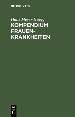 Cover Kompendium Frauenkrankheiten (eBook, PDF)