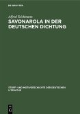 Savonarola in der Deutschen Dichtung (eBook, PDF)
