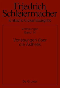 Cover Vorlesungen über die Ästhetik (eBook, PDF)