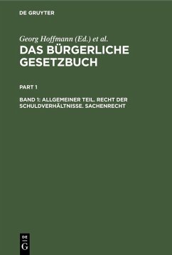 Cover Allgemeiner Teil. Recht der Schuldverhältnisse. Sachenrecht (eBook, PDF)