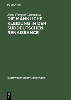 Cover Die Männliche Kleidung in der Süddeutschen Renaissance (eBook, PDF)