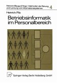 Betriebsinformatik im Personalbereich (eBook, PDF) Betriebsinformatik im Personalbereich (eBook, PDF)