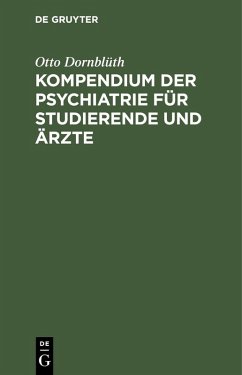 Cover Kompendium der Psychiatrie für Studierende und Ärzte (eBook, PDF)