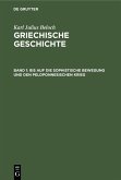 Bis auf die sophistische Bewegung und den Peloponnesischen Krieg (eBook, PDF) Bis auf die sophistische Bewegung und den Peloponnesischen Krieg (eBook, PDF)