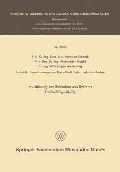 Cover Aufstickung von Schlacken des Systems CaO-SiO2-Al2O3 (eBook, PDF)