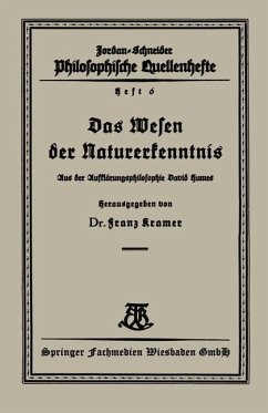 Das Wesen der Naturerkenntnis (eBook, PDF) - Kramer, Franz