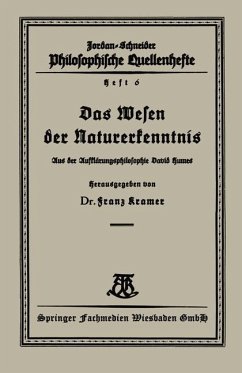 Cover Das Wesen der Naturerkenntnis (eBook, PDF)