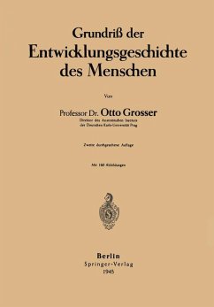 Grundriß der Entwicklungsgeschichte des Menschen (eBook, PDF) - Grosser, Otto