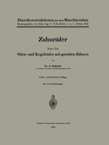 Zahnräder (eBook, PDF) Zahnräder (eBook, PDF)